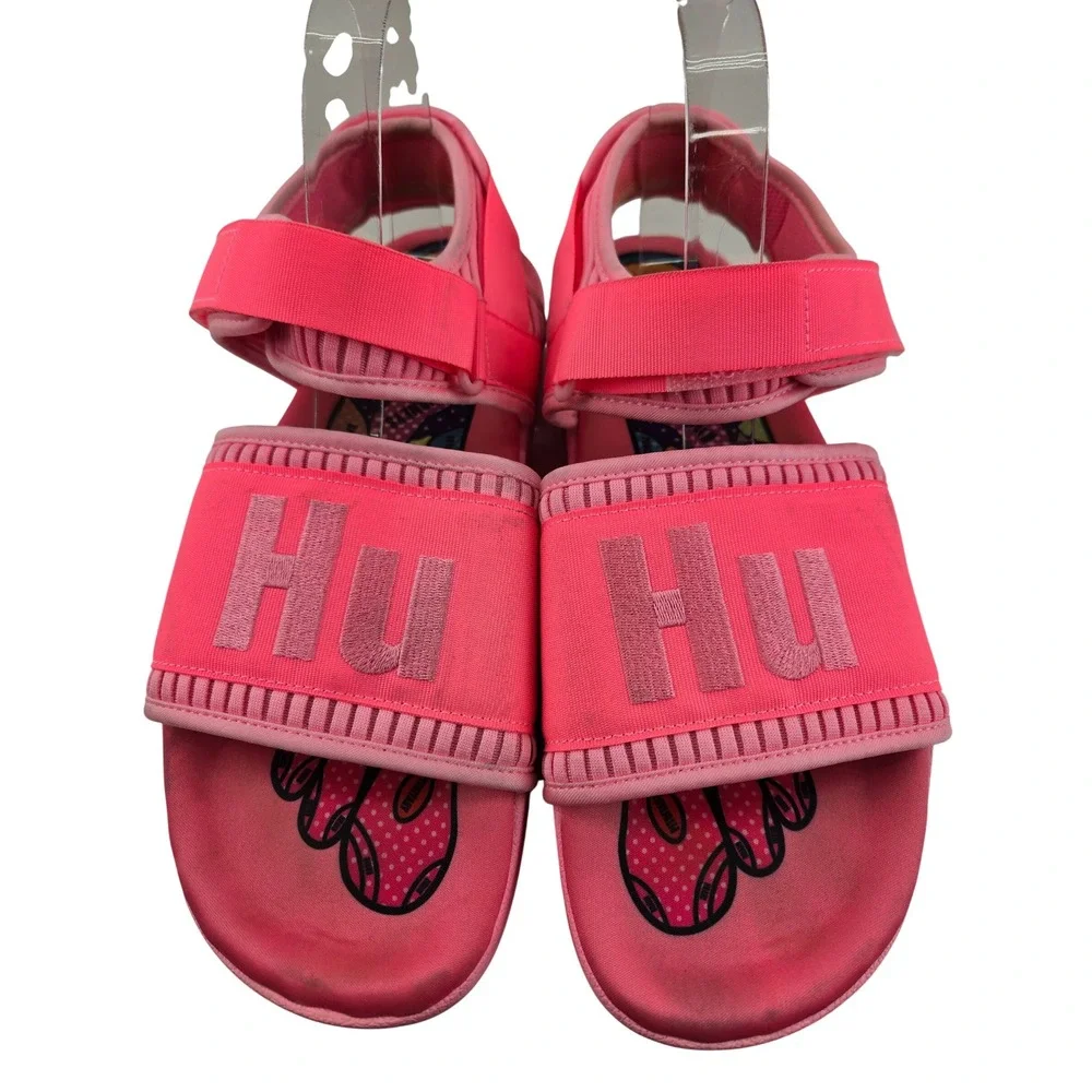 Adidas Pharrell Williams Adilette 2.0 Sandals Hyper Pop Pink‎ Mens Size 9 Slides